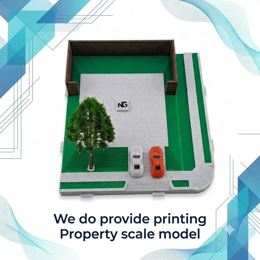 Property scale model