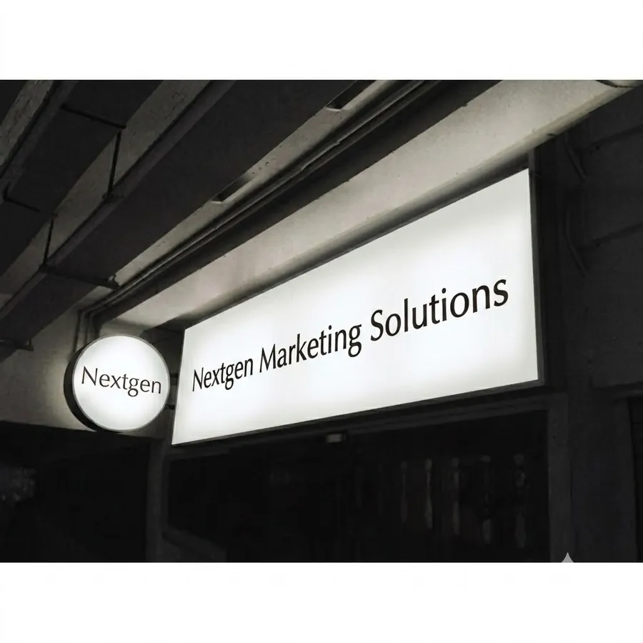 Lightbox sticker