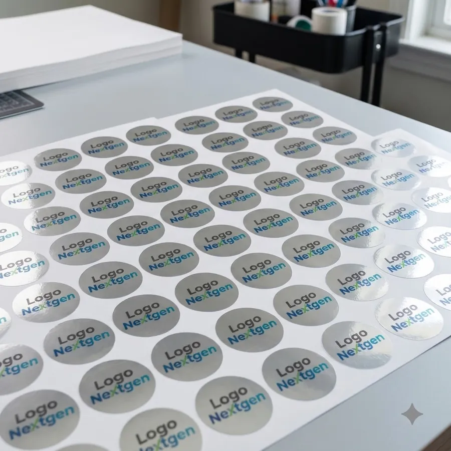 Mirror kote sticker