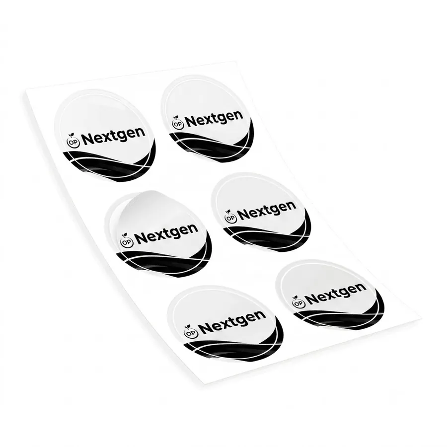 Multiple dieline sticker
